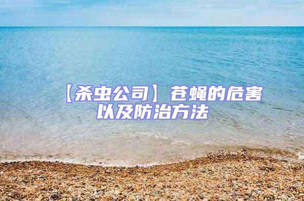 【殺蟲(chóng)公司】蒼蠅的危害以及防治方法