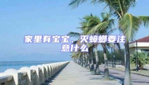 家里有寶寶，滅蟑螂要注意什么
