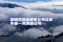 深圳滅跳蚤哪家公司比較專(zhuān)業(yè)—滅跳蚤公司