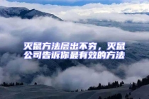 滅鼠方法層出不窮，滅鼠公司告訴你最有效的方法