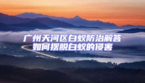 廣州天河區白蟻防治解答如何擺脫白蟻的侵害