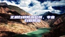 正規(guī)白蟻防治公司，專業(yè)白蟻防治