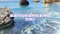 深圳滅白蟻和螞蟻有那些區(qū)別？