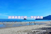 深圳殺蟲公司—學校殺蟲